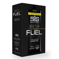 SIS Apple Energy Gels Box Beta Fuel + Nootropics 60ml 6 Unidades