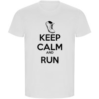 Kruskis Camiseta De Manga Curta ECO Keep Calm And Run