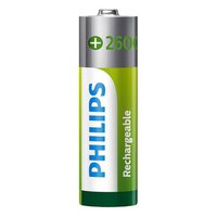 Philips Piles Rechargeables AA R6B4B260 Pack