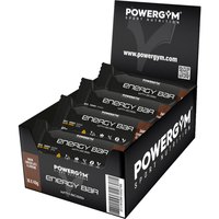 Powergym Caja Barritas Energéticas 40gr Chocolate Negro 24 Unidades