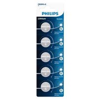Philips Pile Bouton CR2025 5 Unités