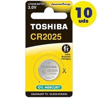 Toshiba CR2025 CP-1C Knopfbatterie 10 Einheiten