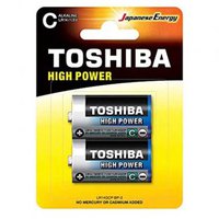 Toshiba Alkaliska Batterier LR14 Pack