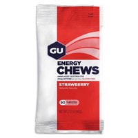 GU Energy Chews Strawberry 12 Energy Chew