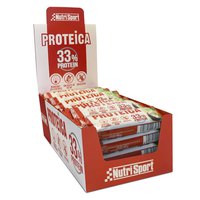 Nutrisport Proteína 33% 44gr Proteína Barras Caixa Coco 24 Unidades
