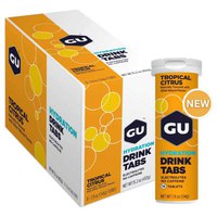 GU Tropical Citrus Hydration Tabs Box 8 Units